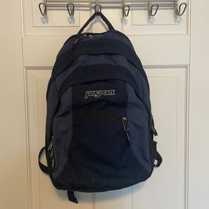 Blue & Black Jansport Backpack